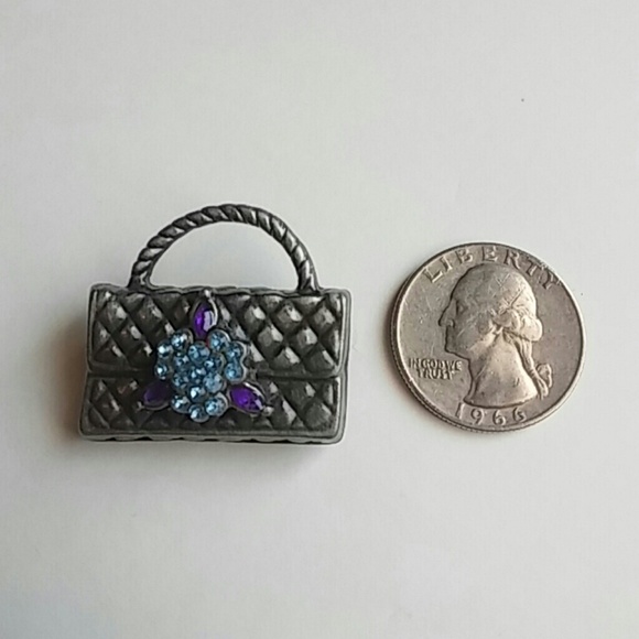 Vintage pewter purse pin - Picture 4 of 4